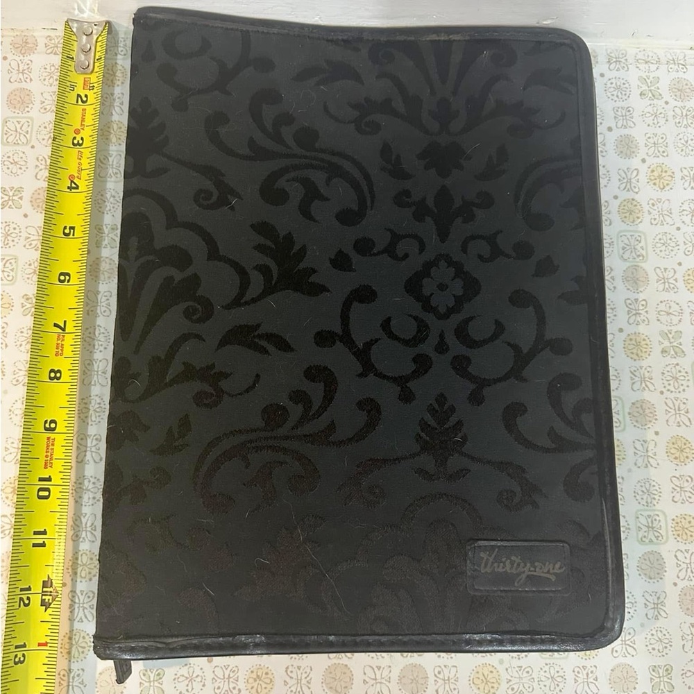 Thirty-One Black Patterned Tablet Cover